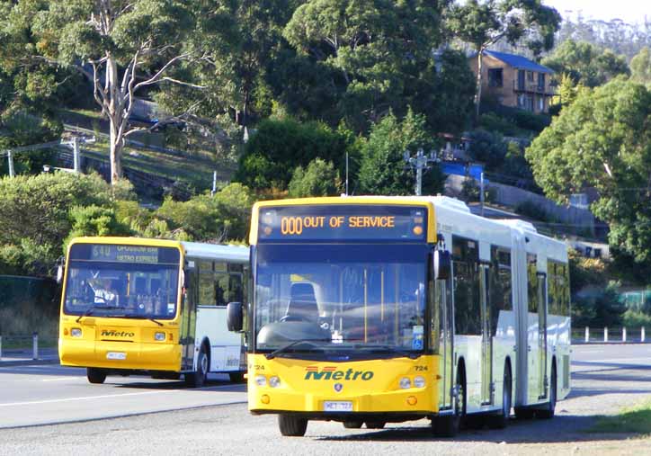 Metro Tasmania Scania K320UA Custom CB60 Evo II 724